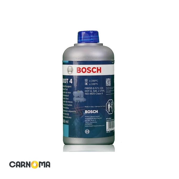 روغن ترمز بوش DOT 4 حجم 500 میلی لیتر