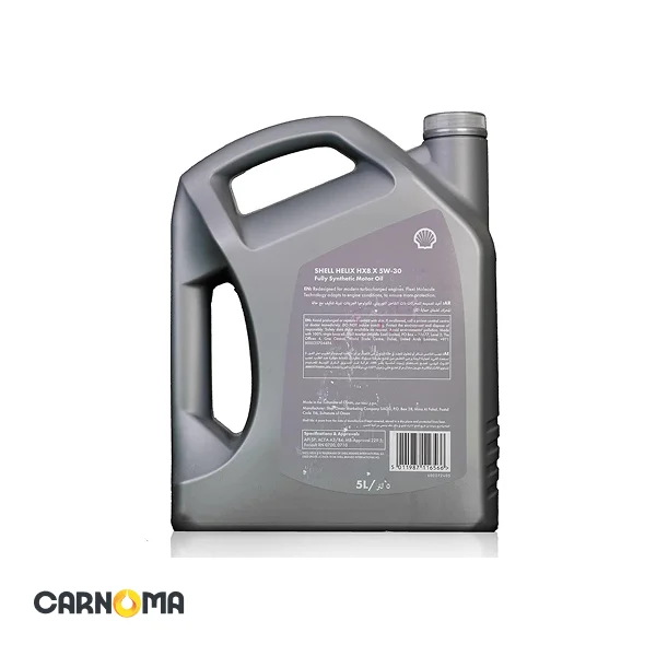 روغن موتور شل هلیکس 5w-30 HX8 حجم پنج لیتر