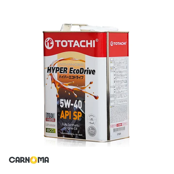 روغن موتور توتاچی 5w-40 حجم چهار لیتر (جدید)