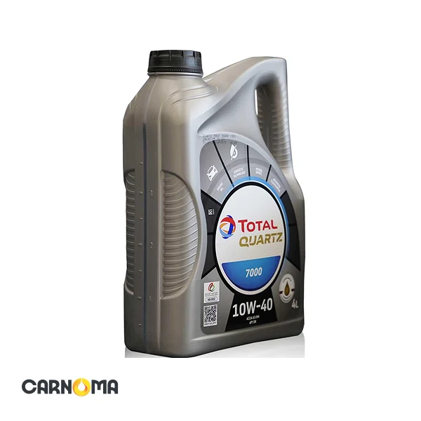 توتال 10w-40 حجم چهارلیتر (جدید)