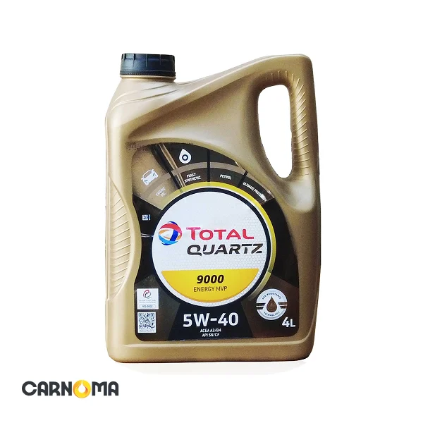 روغن موتور توتال 5w-40 حجم چهار لیتر