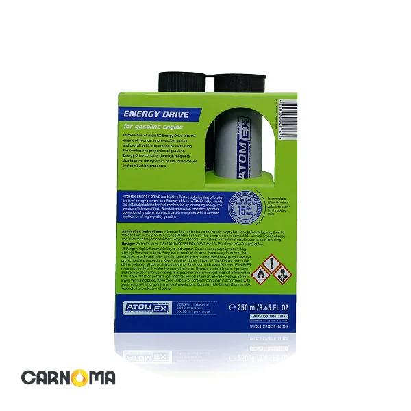 مکمل بنزین اکتان بوستر انرژی درایو زادو حجم 250 میلی لیتر