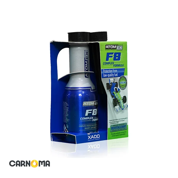 مکمل بنزین F8 زادو حجم 250 میلی لیتر